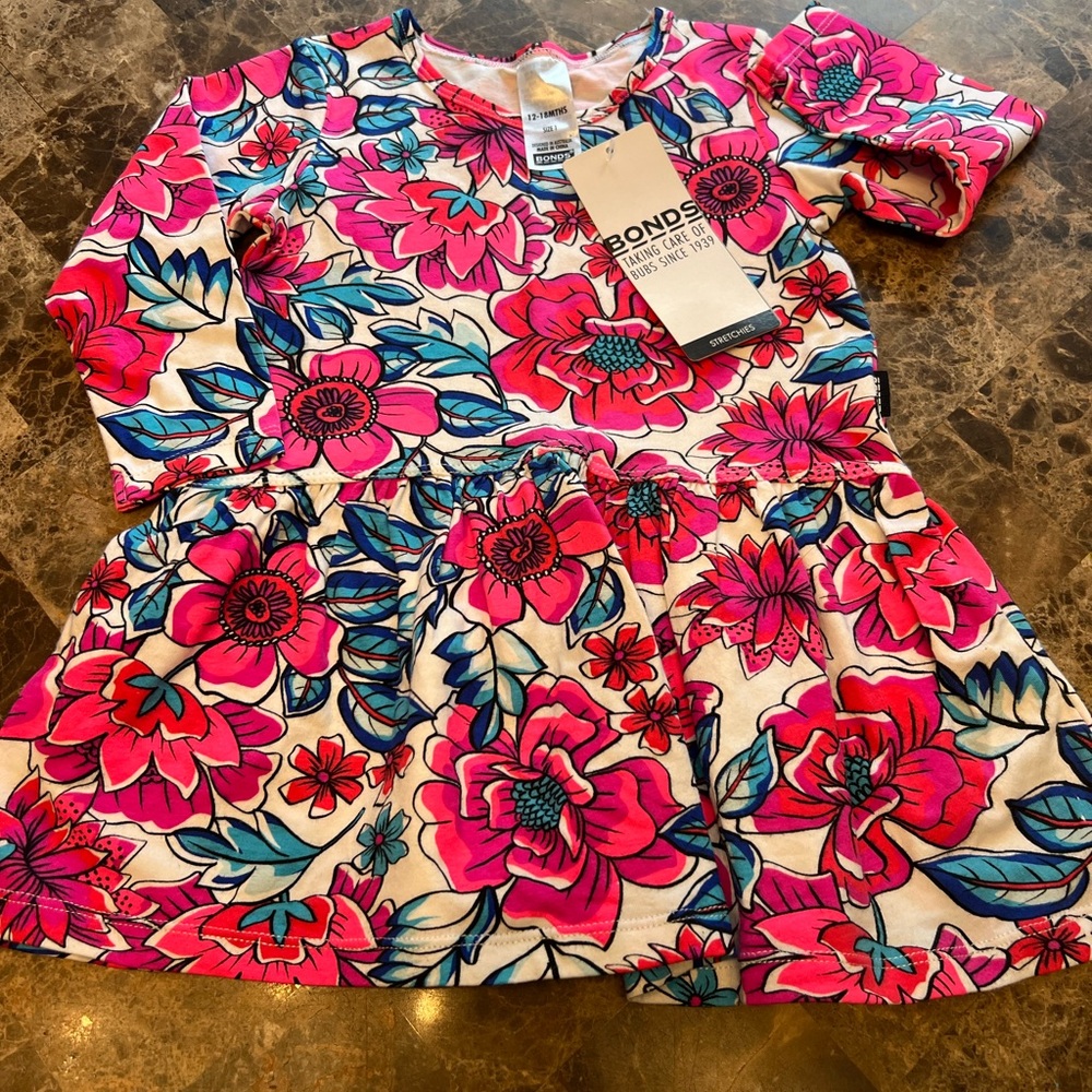 Bonds Bright Floral Dress/Tunic